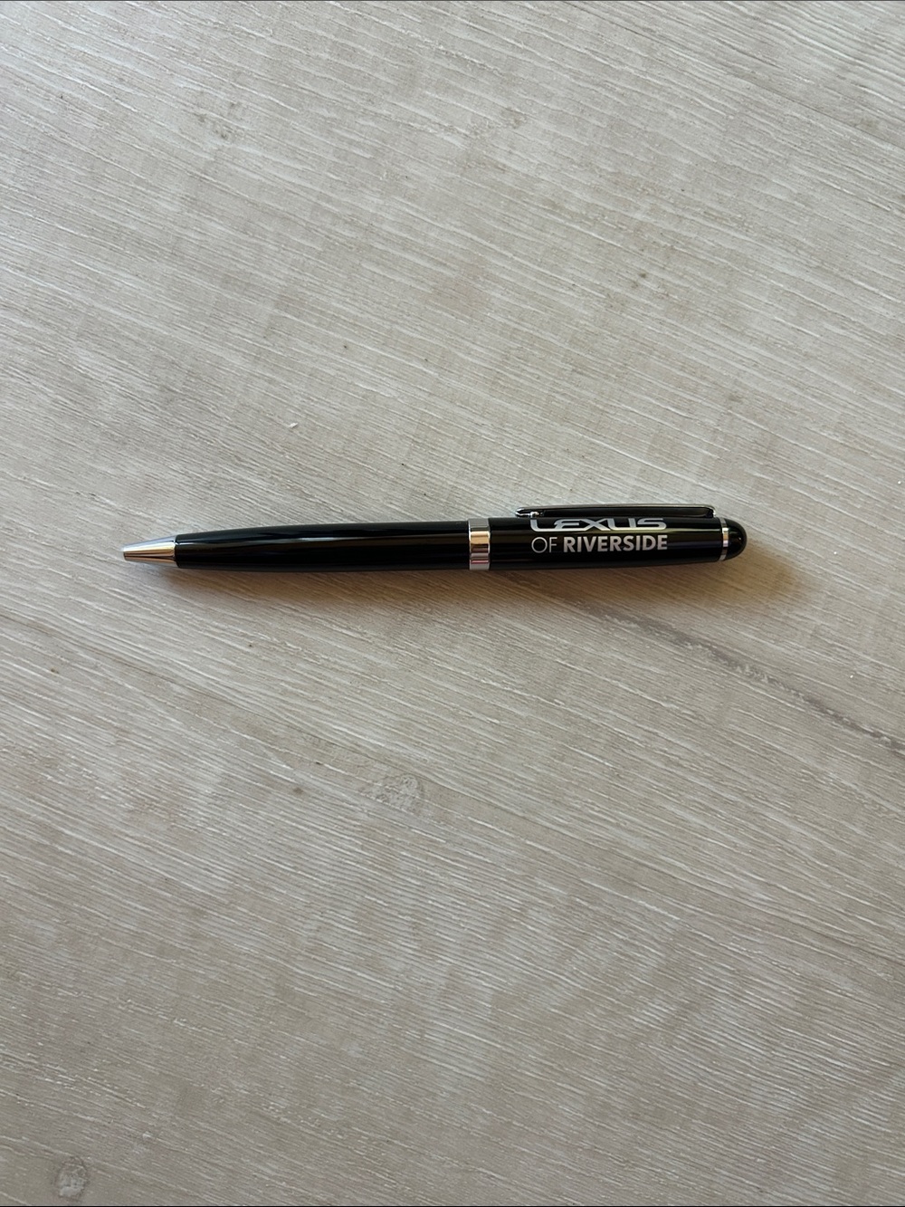 Lexus of Riverside Black Promotional Ballpoint Pen